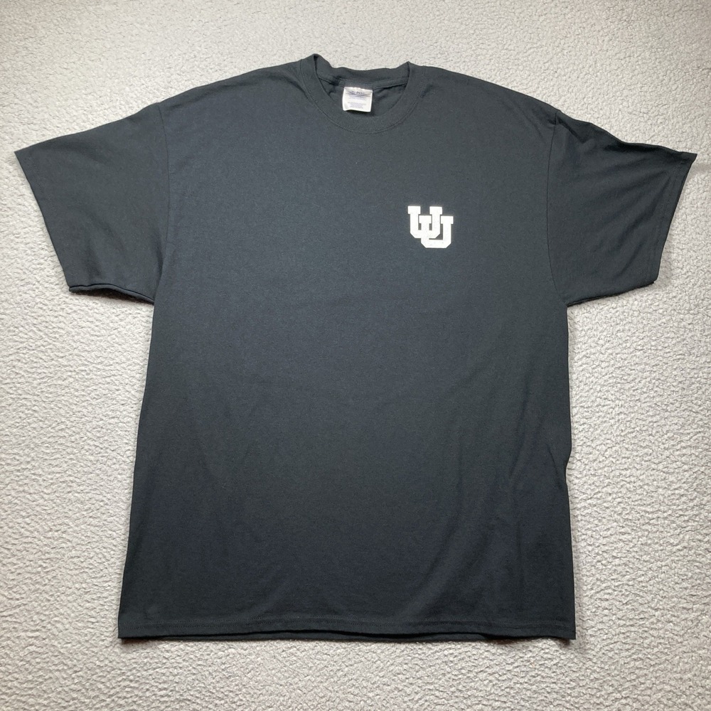 University of Utah Utes T Shirt Mens Shirt XL Black Short Sleeve NCAA  #38